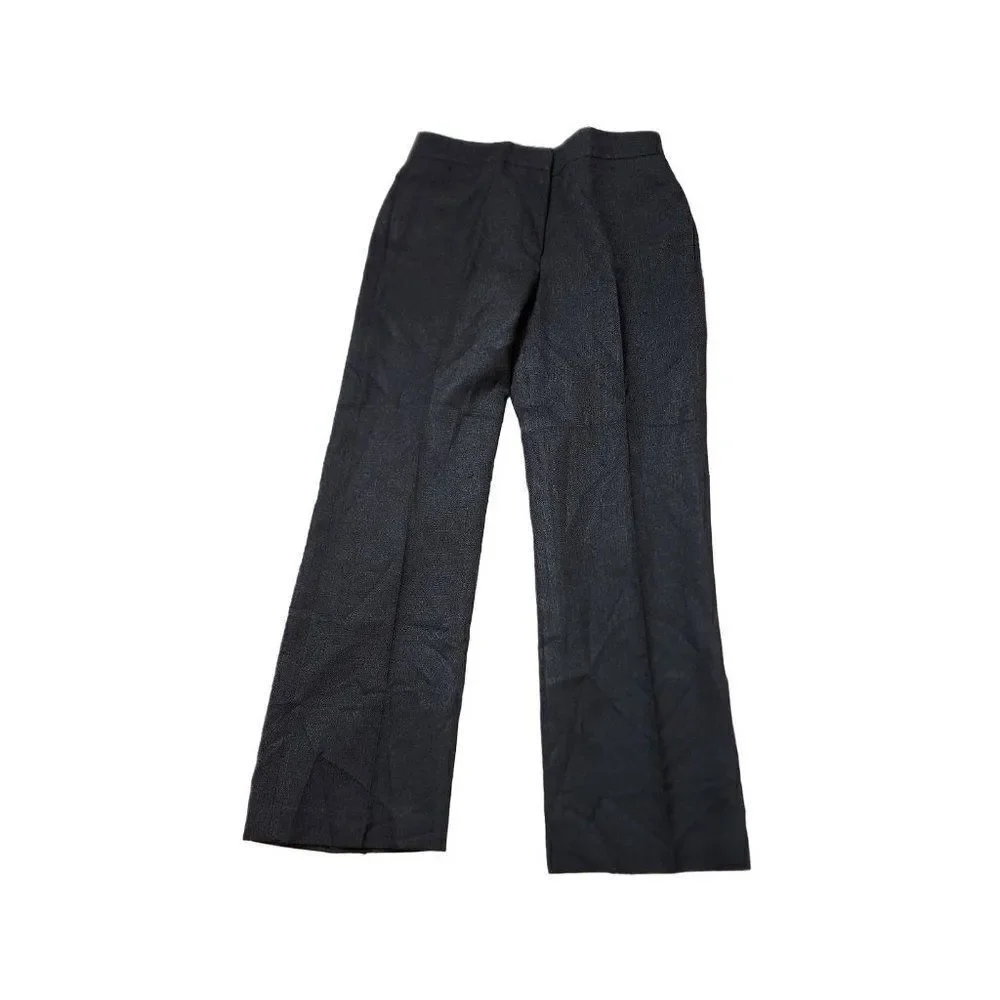 Kasper Petite Polyester Grey Office Pants Size 6P